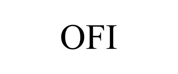 Trademark Logo OFI