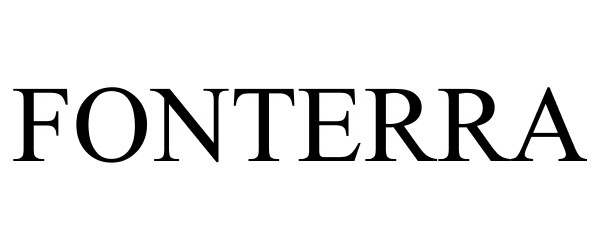 Trademark Logo FONTERRA