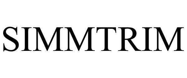 Trademark Logo SIMMTRIM