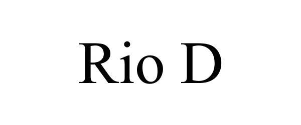  RIO D