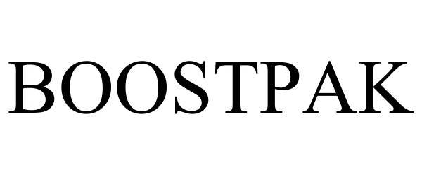 Trademark Logo BOOSTPAK