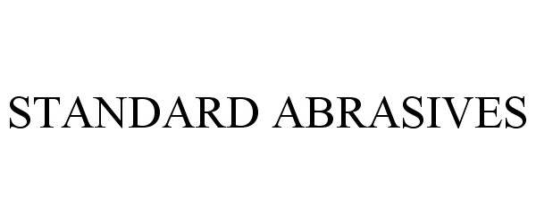 Trademark Logo STANDARD ABRASIVES