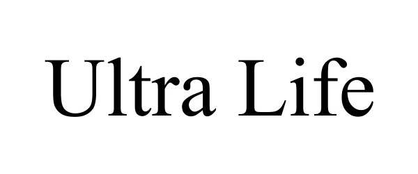 Trademark Logo ULTRA LIFE