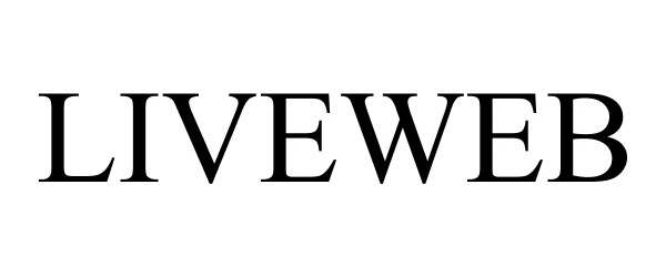 Trademark Logo LIVEWEB