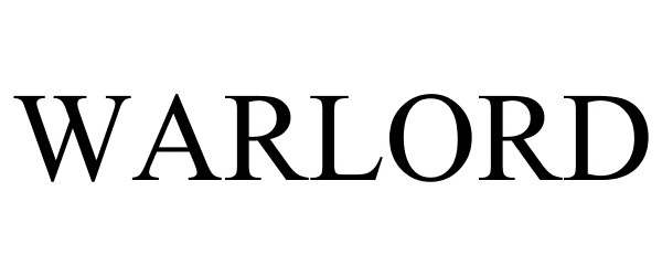 Trademark Logo WARLORD