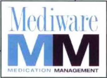  MEDIWARE MM MEDICATION MANAGEMENT