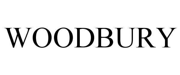 Trademark Logo WOODBURY