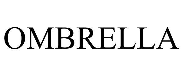 Trademark Logo OMBRELLA