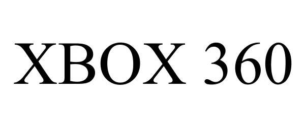 Trademark Logo XBOX 360