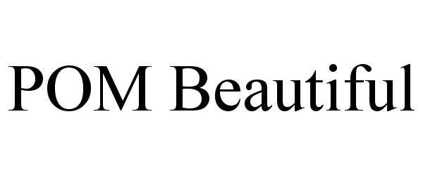 Trademark Logo POM BEAUTIFUL