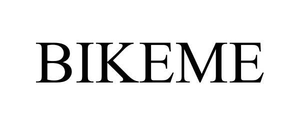 Trademark Logo BIKEME