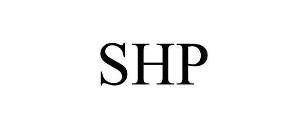 Trademark Logo SHP