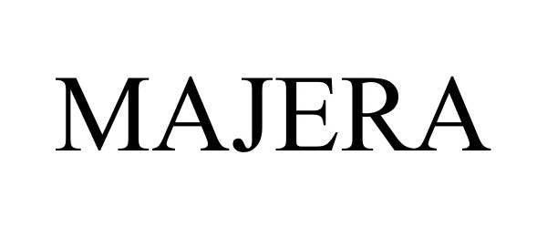 Trademark Logo MAJERA
