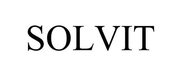 Trademark Logo SOLVIT