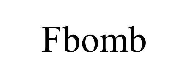 Trademark Logo FBOMB