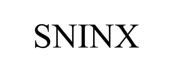 Trademark Logo SNINX