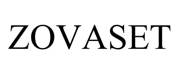 Trademark Logo ZOVASET