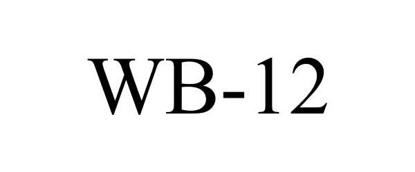  WB-12