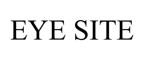 Trademark Logo EYE SITE