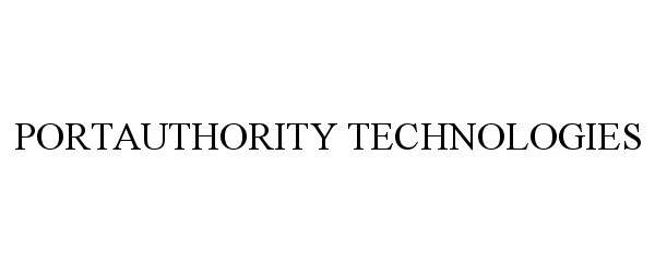  PORTAUTHORITY TECHNOLOGIES