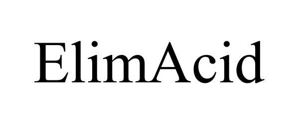Trademark Logo ELIMACID