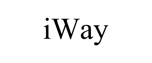 Trademark Logo IWAY
