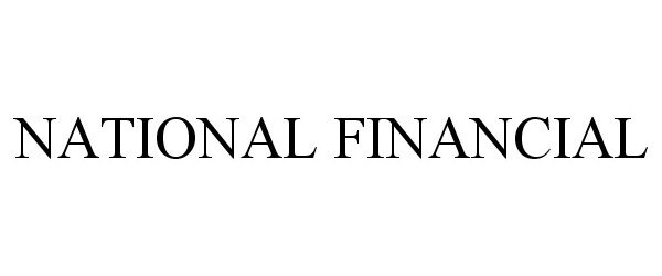  NATIONAL FINANCIAL