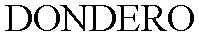 Trademark Logo DONDERO
