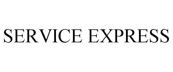 Trademark Logo SERVICE EXPRESS