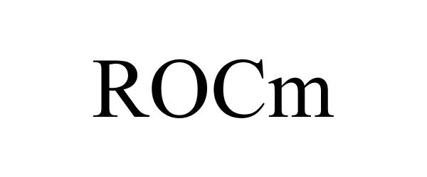 Trademark Logo ROCM