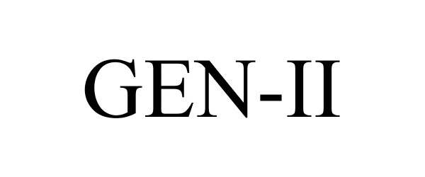 Trademark Logo GEN-II