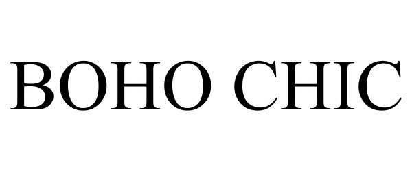 Trademark Logo BOHO CHIC