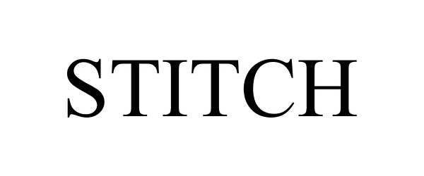 Trademark Logo STITCH