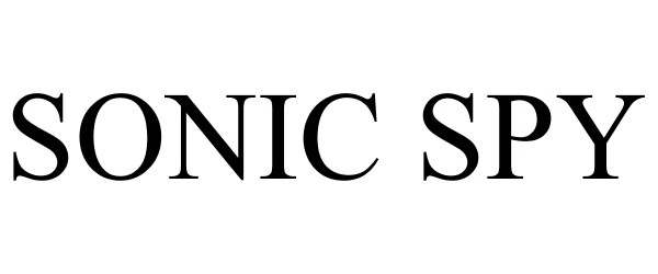 Trademark Logo SONIC SPY