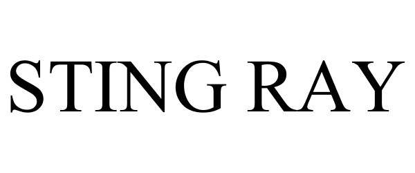 Trademark Logo STING RAY