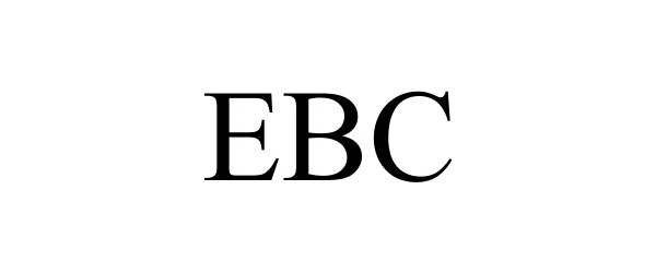 Trademark Logo EBC