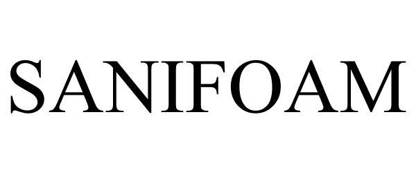 Trademark Logo SANIFOAM