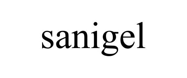 Trademark Logo SANIGEL