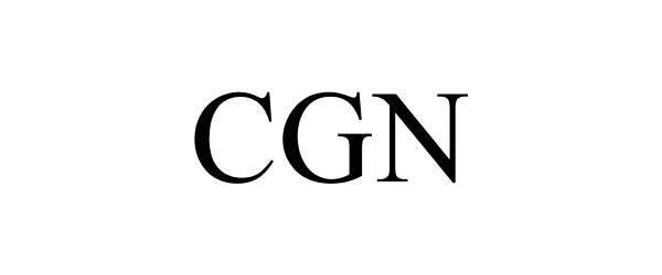 Trademark Logo CGN