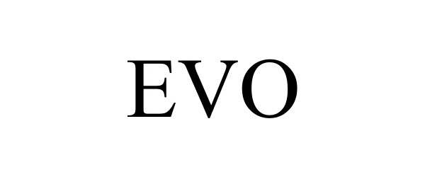 Trademark Logo EVO