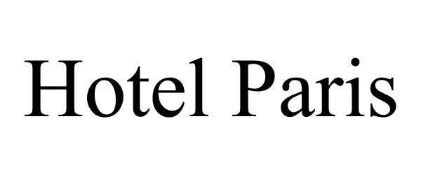  HOTEL PARIS