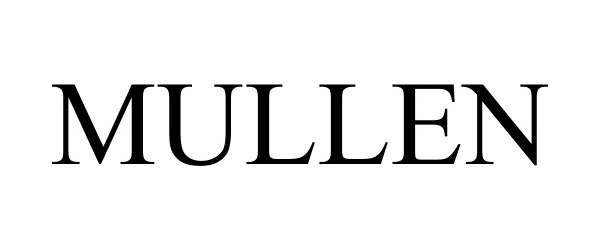 Trademark Logo MULLEN