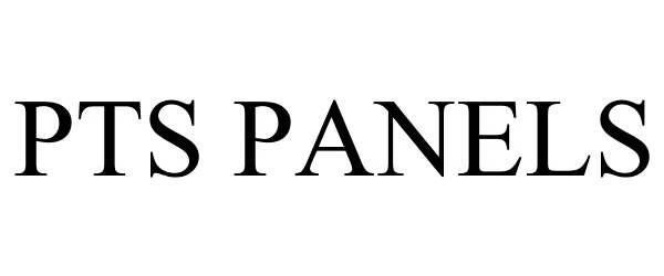 Trademark Logo PTS PANELS