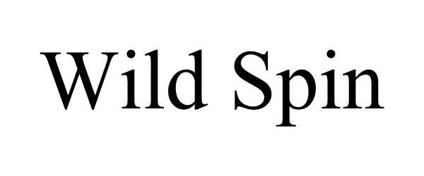 Trademark Logo WILD SPIN