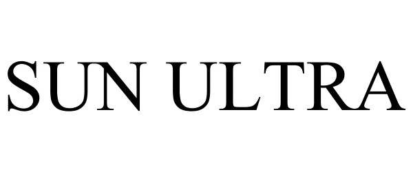 Trademark Logo SUN ULTRA