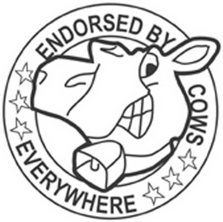  ENDORSED BY COWS EVERYWHERE