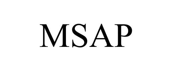 Trademark Logo MSAP
