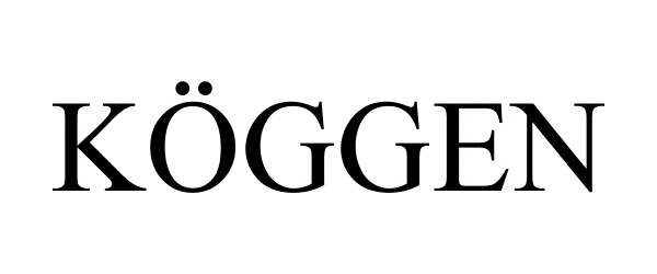 Trademark Logo KÖGGEN