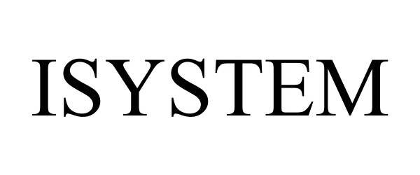 Trademark Logo ISYSTEM
