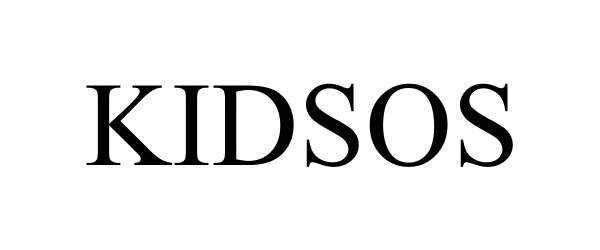 Trademark Logo KIDSOS